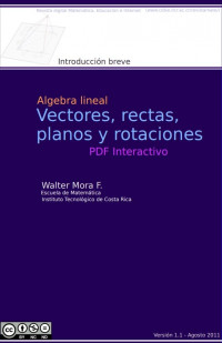 Image of Álgebra lineal - Vectores, rectas, planos y rotaciones